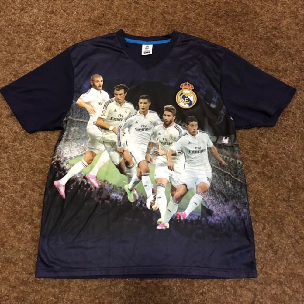 Madrid Fly Emirares Soccer Shirt dayday